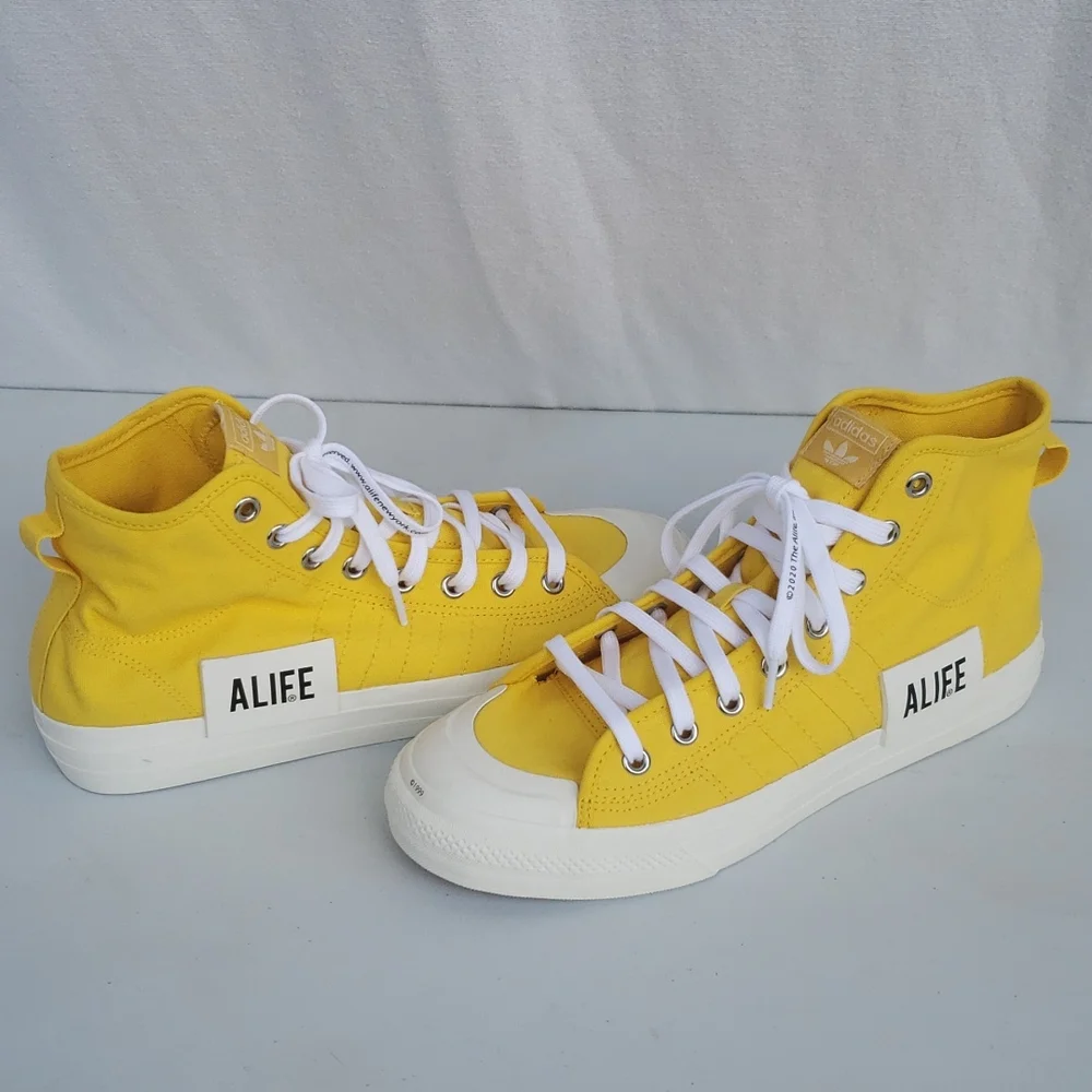 Yellow Adidas Alice size11.5 - Picture 2 of 5